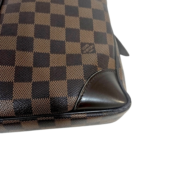 Louis Vuitton Damier Ebene Porte-Documents Voyage Leather Briefcase Hand… - Picture 13 of 16